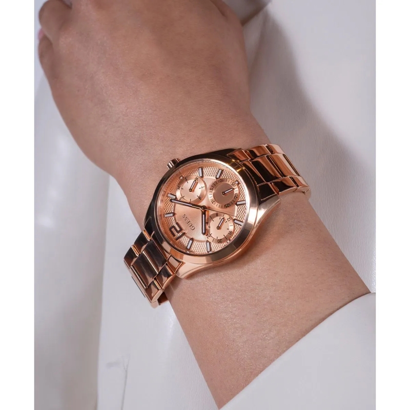 Guess Quarzuhr Quarz-Analoguhr Zoe rosa(Image 3)