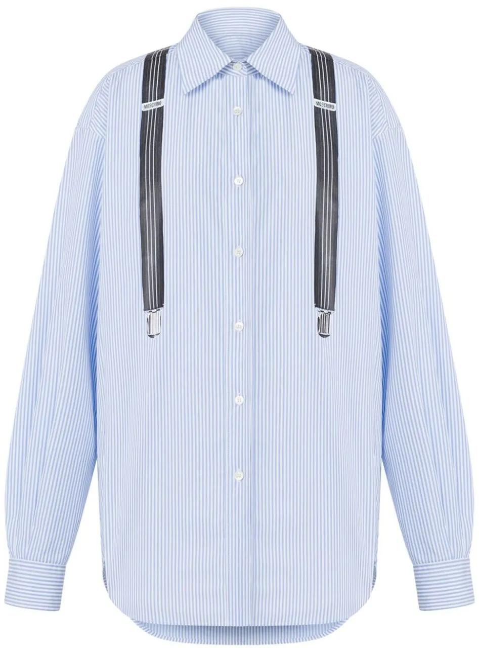 Thumbnail - Moschino - Top Blue - Größe 40 - blau
