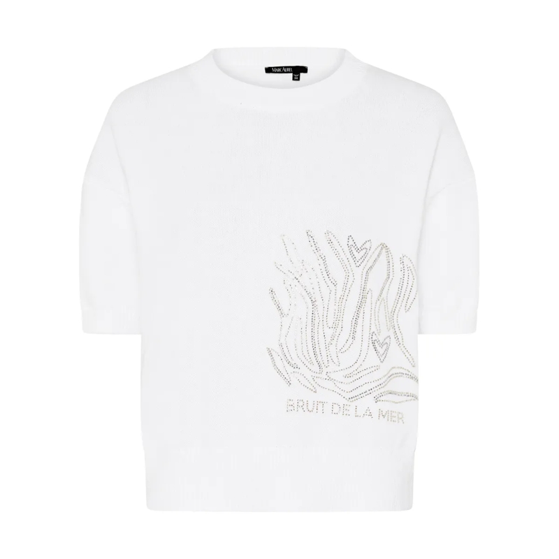 Marc Aurel  Pullover weiss