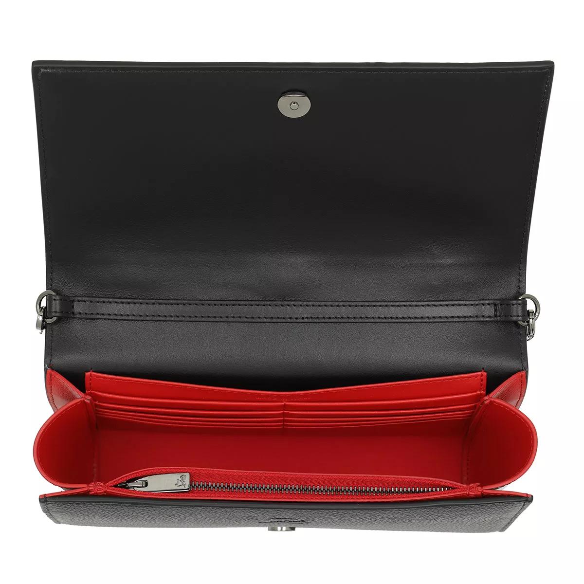 Paloma Clutch Black Calfskin - Handbags - Christian Louboutin