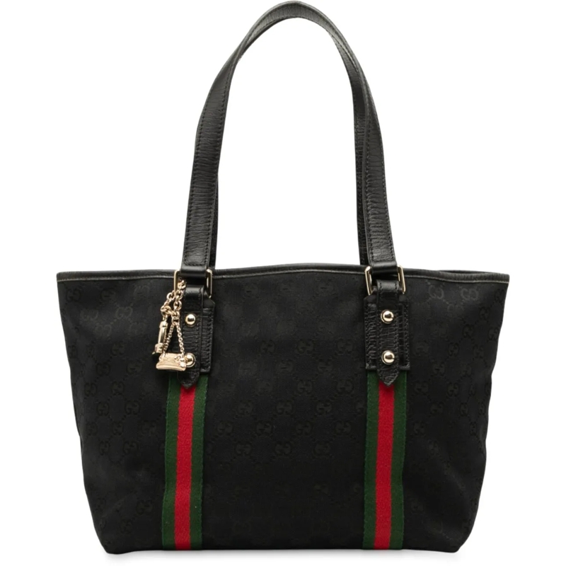 Gucci Shopper GG Canvas Jolicoeur Tote schwarz
