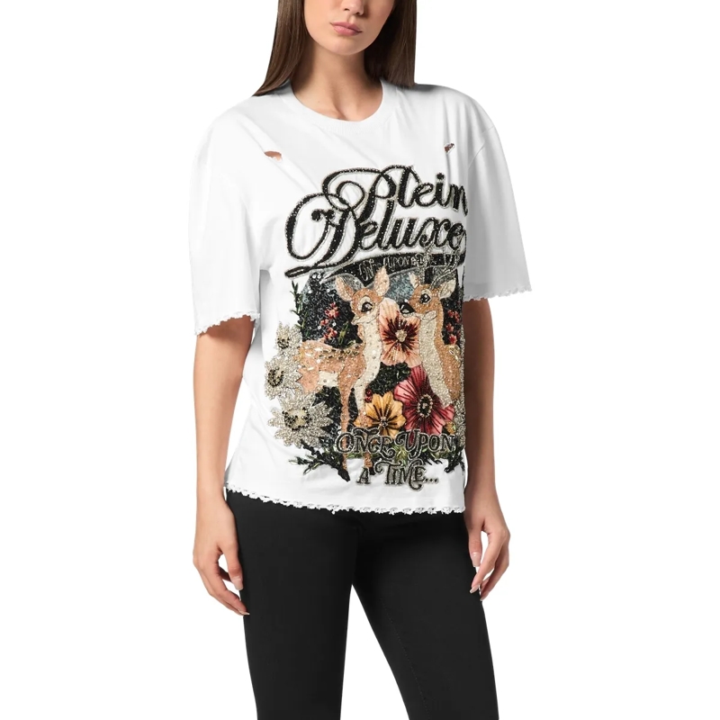 Philipp Plein T-Shirt T-Shirt Man Fit weiss(Image 3)