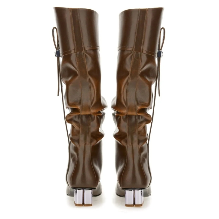 ロングブーツ Ganni Slouchy Boot Butterfly Ganni Slouchy Boot Butterfly from $860.00 - on Stylight