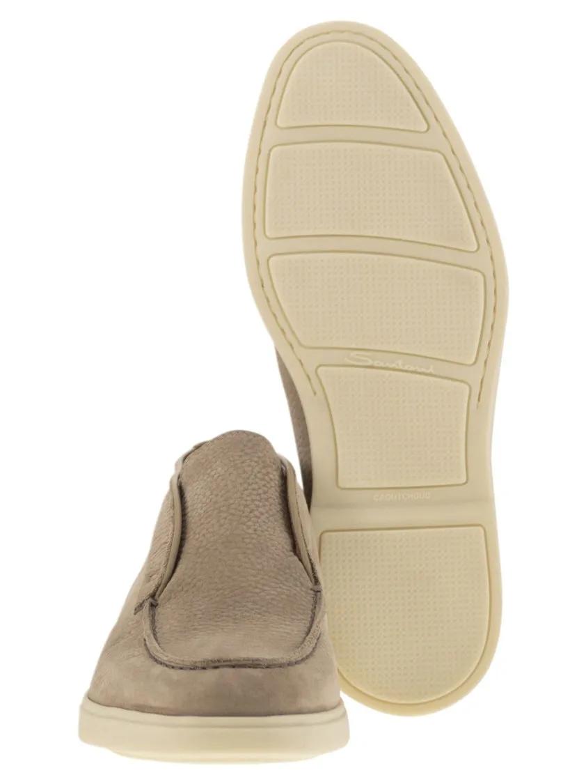 Thumbnail - Santoni Stiefel - Desert Boot In Nubuck - Gr. 39 (EU) - in Beige - für Damen