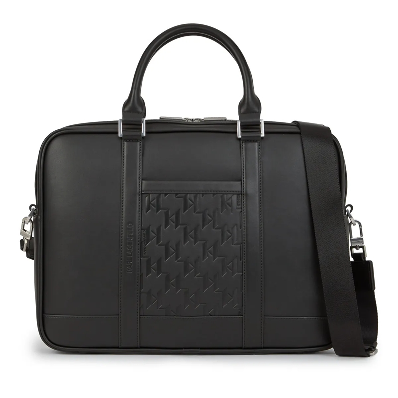 Karl Lagerfeld Crossbody Bag K/Traveller Aktentasche Umhängetasche schwarz
