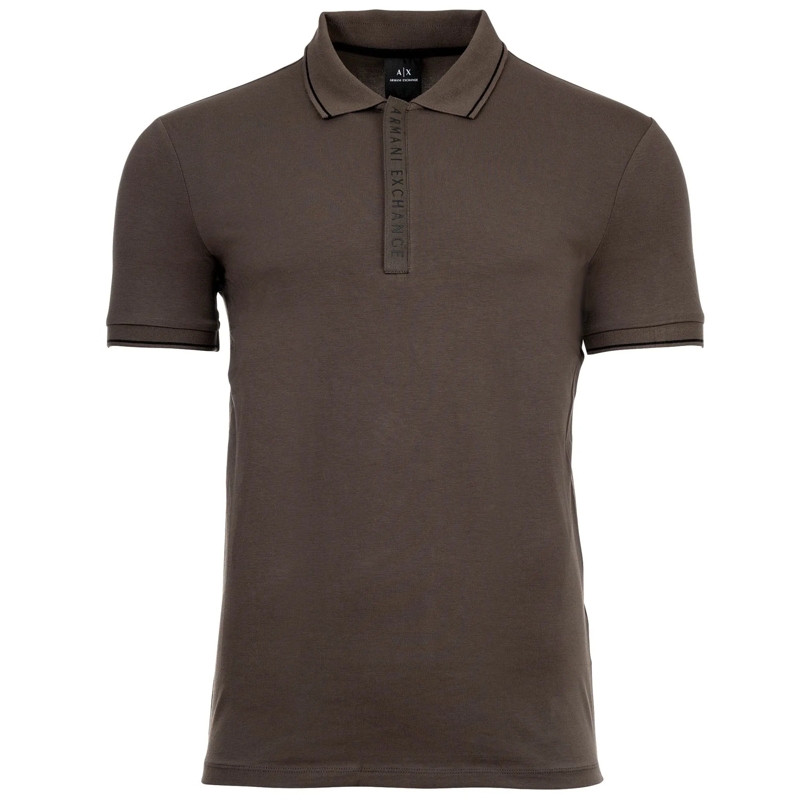 Armani Exchange Polohemd Armani Exchange A|X ARMANI EXCHANGE Herren Poloshi oliv