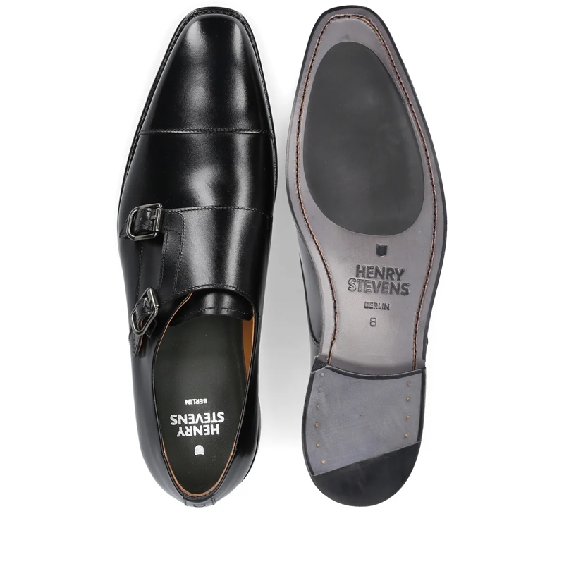 Henry Stevens Monkstraps Schnallenschuh Liam CDM schwarz(Image 4)
