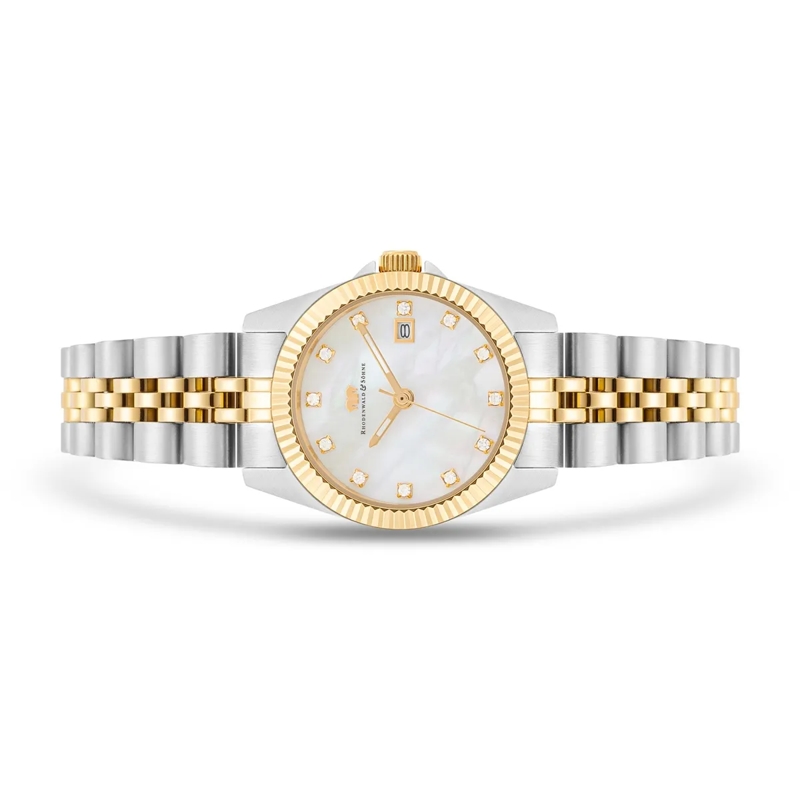 Rhodenwald & Söhne Automatikuhr Damen Armbanduhr Cassina Edelstahl silber(Image 3)