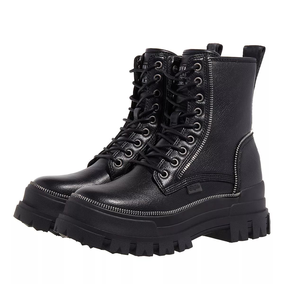 Buffalo Boots & Stiefeletten - Aspha Rld Zip - Gr. 37 (EU) - in Schwarz - für Damen