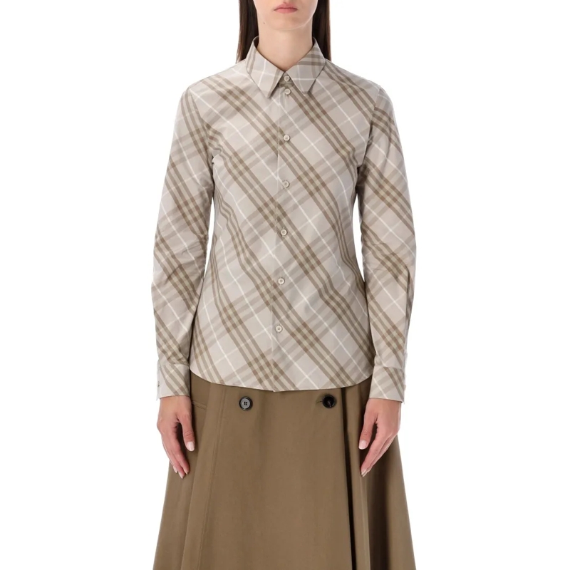 Burberry Hemd Simone Chrck Shirt Brown