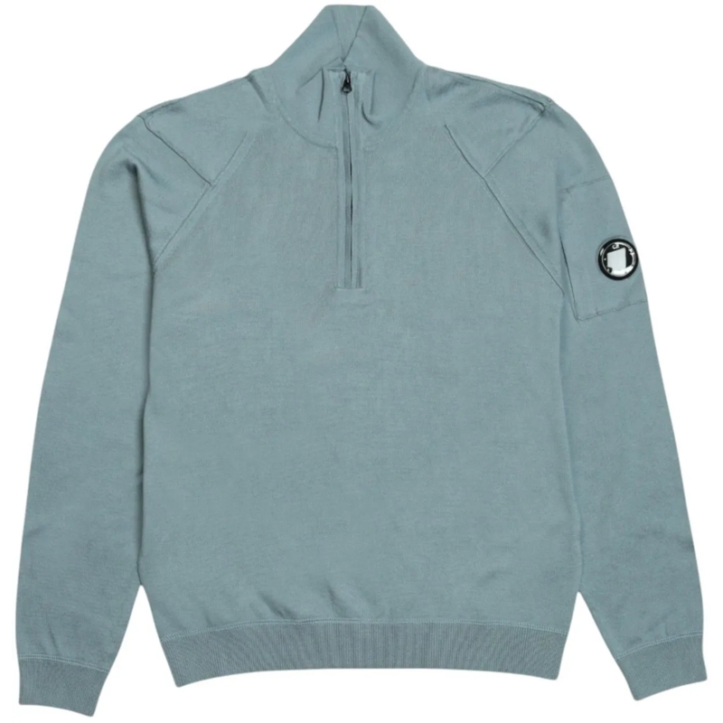 CP Company  pull katoen rits blau