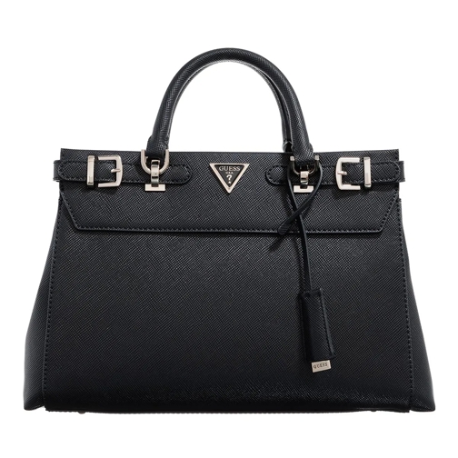 Guess Levante Luxury Satchel Black Tote