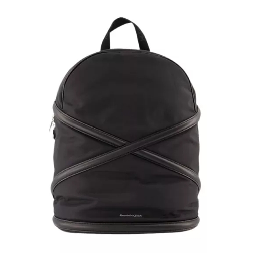 Alexander McQueen Rucksack Backpack - Black - Leather Black