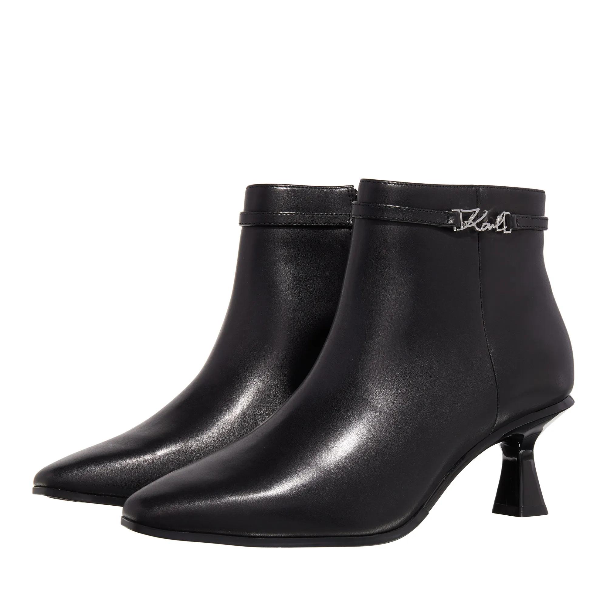 Karl Lagerfeld Boots & Stiefeletten - Panache Ii Signia Trim Boot - Gr. 36 (EU) - in Schwarz - für Damen