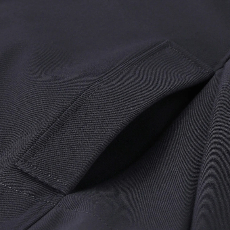 Givenchy Lederjacke Jacke mit Lederkragen dunkelblau(Image 6)