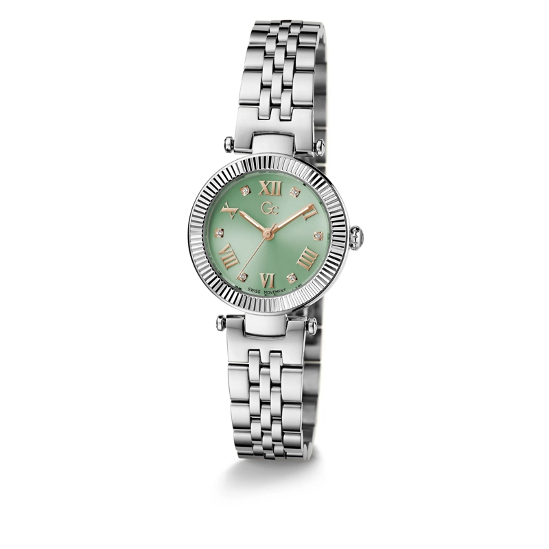 GC Quarzuhr Quarz-Analoguhr Gc Flair silber(Image 6)