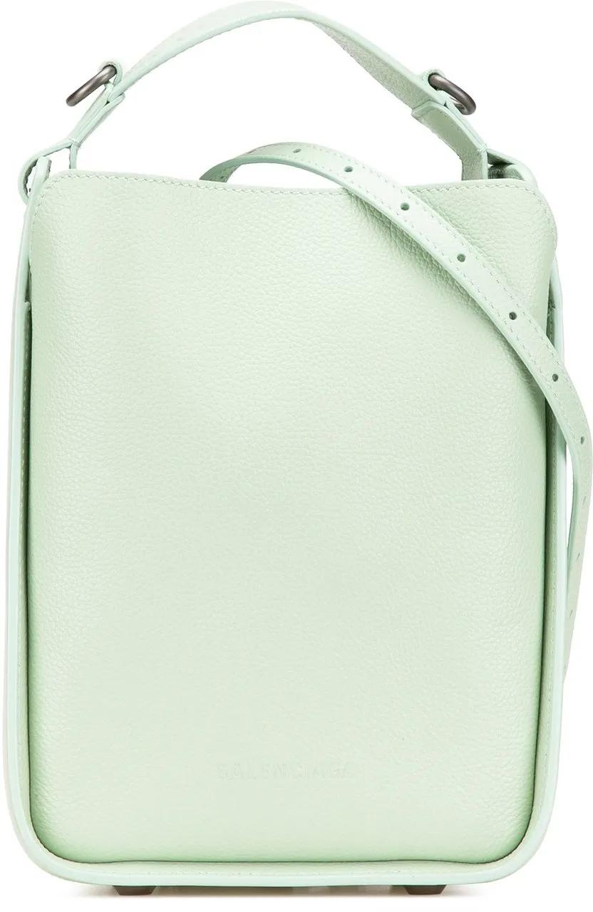 Balenciaga Hobo Bags - Pebbled Calfskin Tool 2.0 North South XS Tote - Gr. unisize - in Grün - für Damen