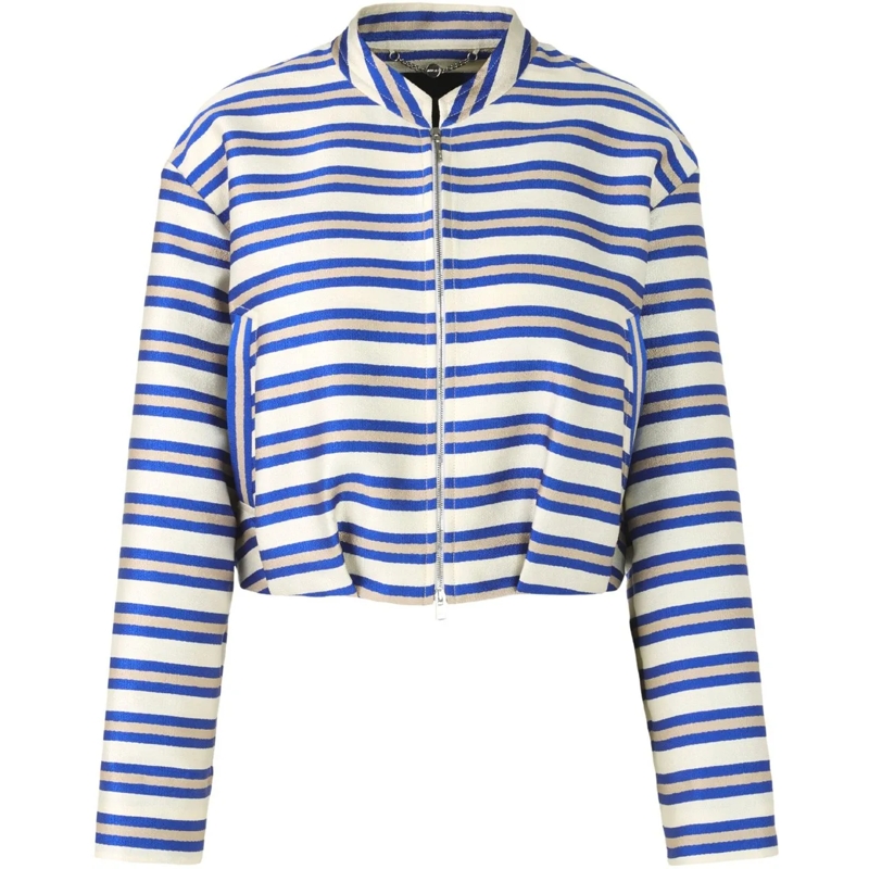 Marc Cain Trenchcoat Marccain  Jackets Blauw Yc 31.14 W78 blau