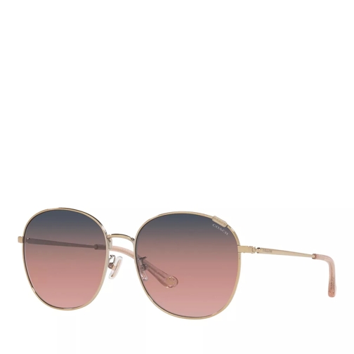 Coach Sunglasses 0HC7134 Shiny Light Gold Sonnenbrille