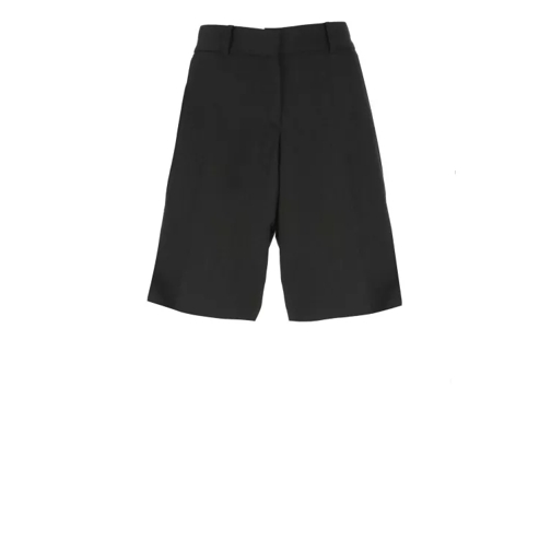 Casablanca Viscose And Silk Shorts Black 