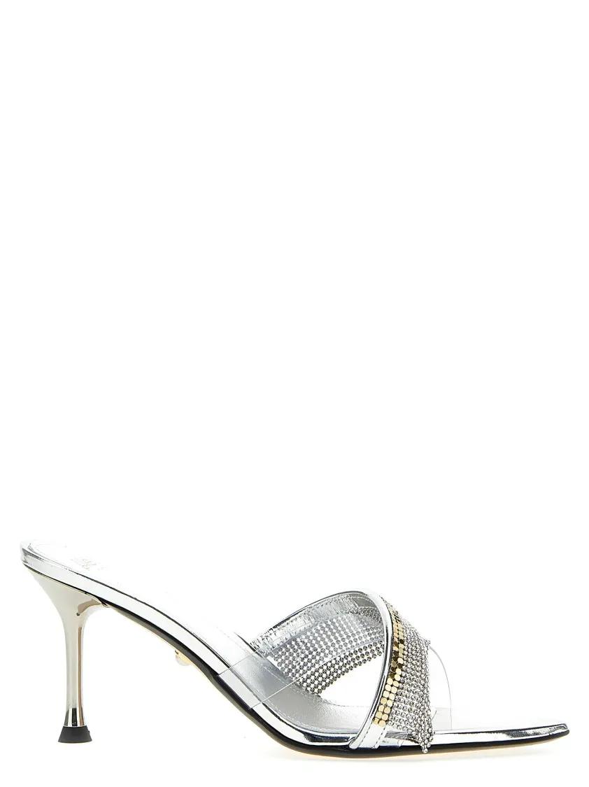 Aleví 'Elastic' Sandals Silver | Sandalen