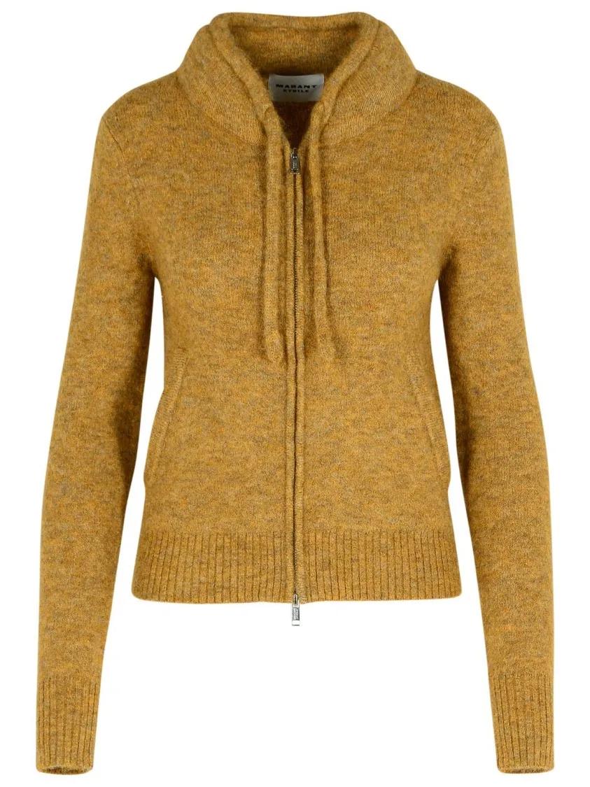 Etoile Isabel Marant - Milly%27 Baby Alpaca Blend Honey Sweater - Größe 40 - braun