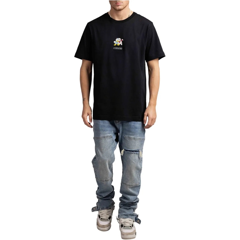 Iceberg T-Shirt 5D Porky Pig T-Shirt Heren Zwart schwarz(Image 3)