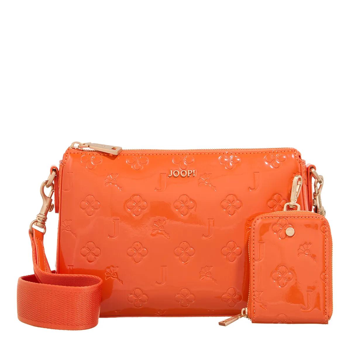 JOOP! Crossbody Bags - Decoro Lucente Jasmina Shoulderbag Shz - Gr. unisize - in Orange - für Damen