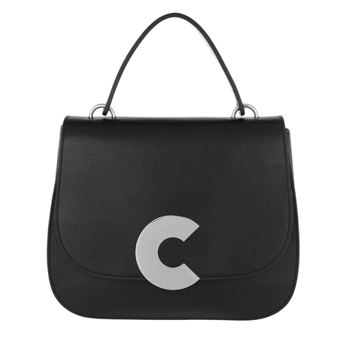 Coccinelle Craquante Crossbody Bag Large Noir Crossbodytas