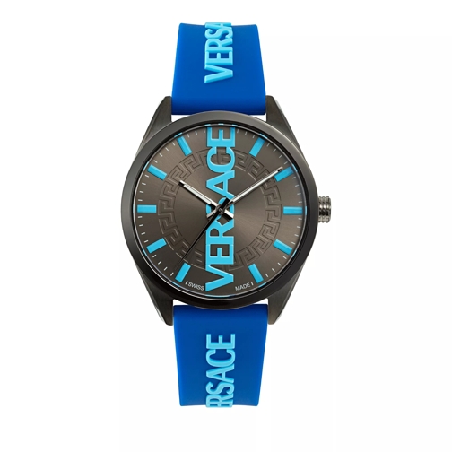 Versace V-Vertical Black Quartz Watch