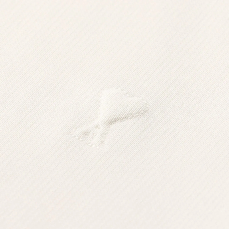 AMI Paris Pullover Hoodie mit Logo weiß(Image 4)