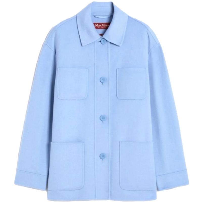 Max Mara Übergangsjacke Jackets Clear Blue blau