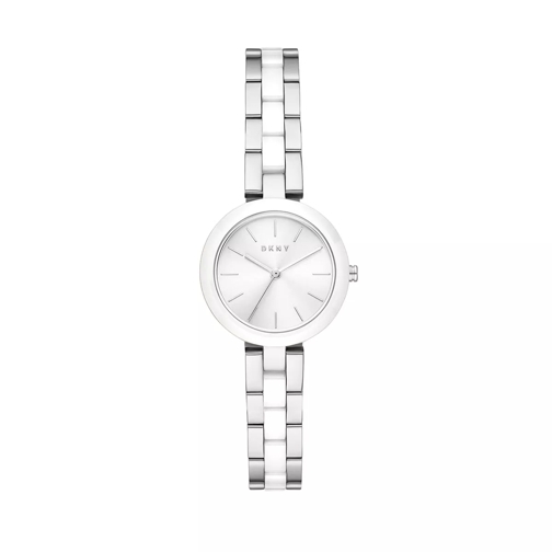 DKNY City Link Watch Silver/White Dresswatch