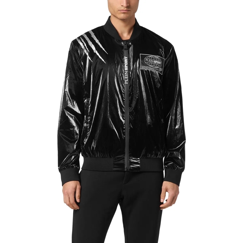 Plein Sport Daunenjacke Bomberjacke schwarz(Image 3)