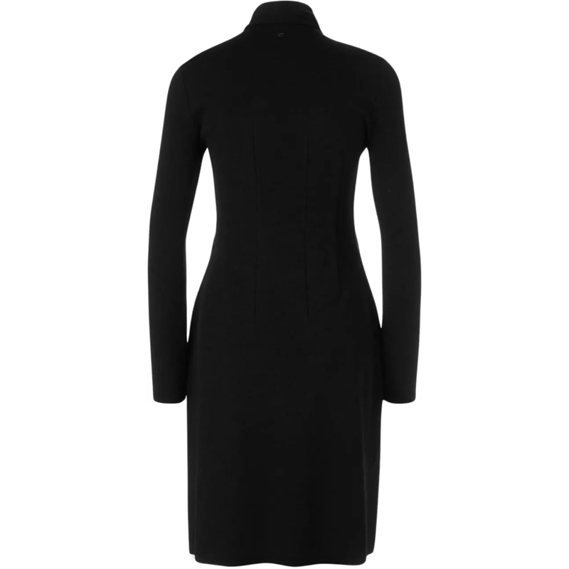 Marc Cain Midikleid Marccain  Jurken Zwart Xc 21.46 M43 schwarz(Image 2)