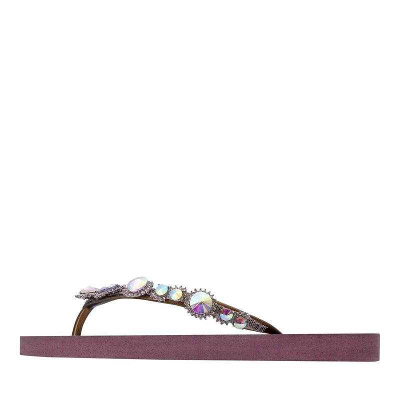 UZURII Flip Flops Zehentrenner Chrystal Marilyn bordeaux(Image 2)