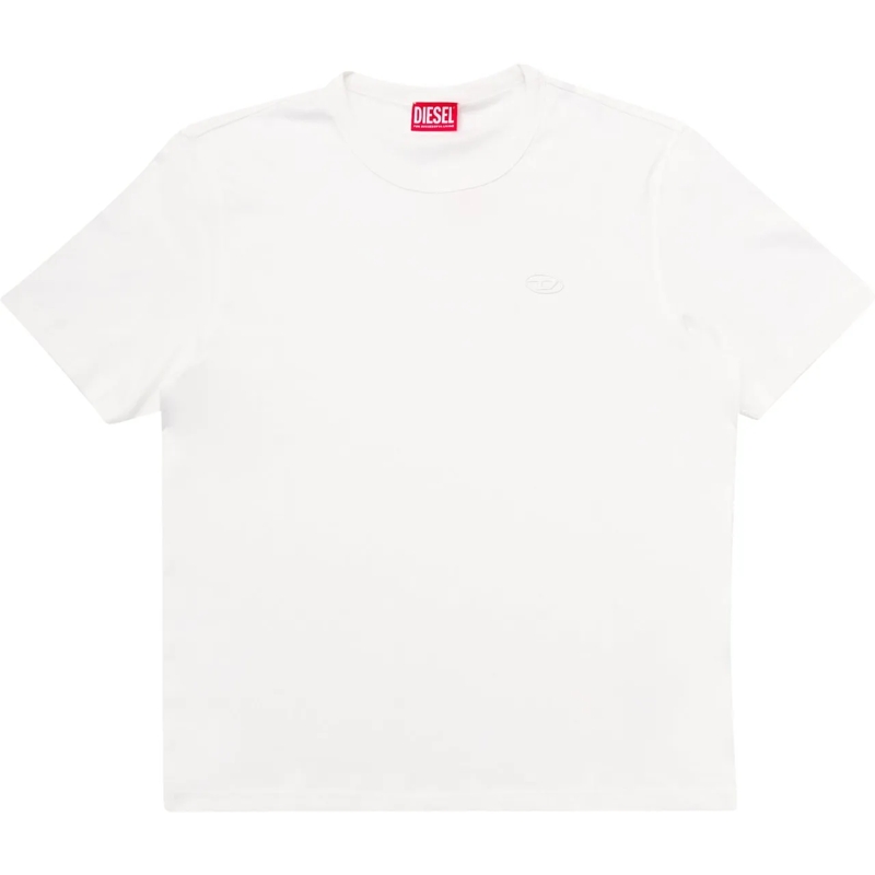 Diesel T-shirt T-Shirt T-Adjust-Slits R17 Bianca weiß