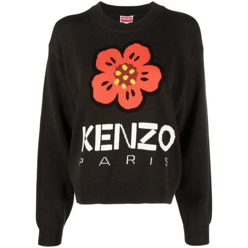 Kenzo Chemises Logo Sweatshirt Black