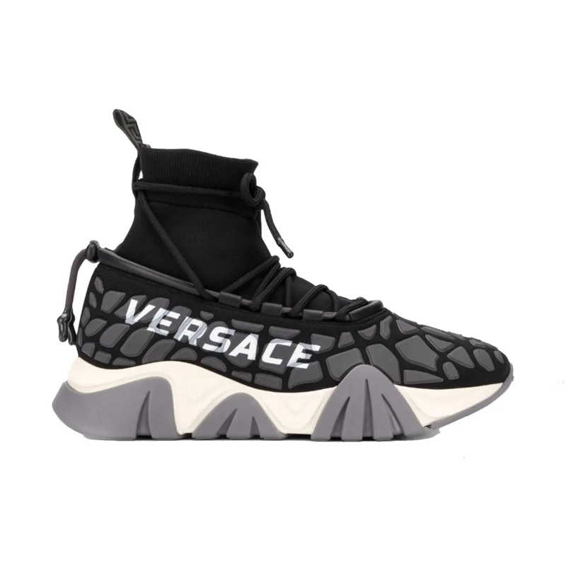 Versace Lage-top sneaker Squalo Drawstring Sneakers Black