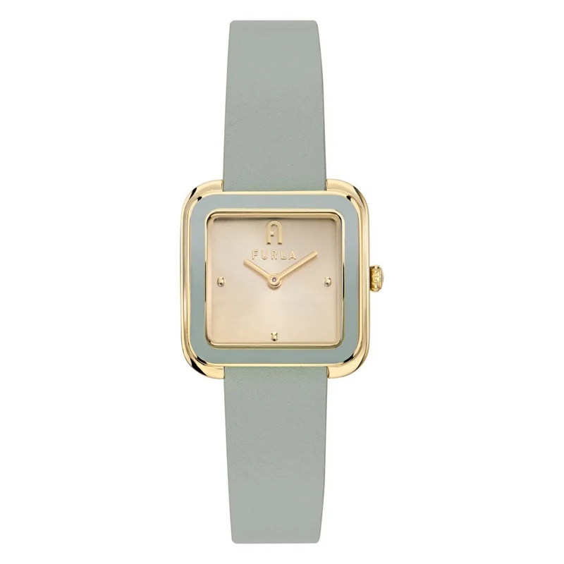 Furla Quarzuhr Quarz-Analoguhr Furla Diamante grün