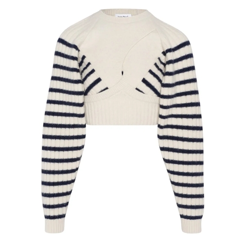 Jean Paul Gaultier Pullover Knitted Sweater White