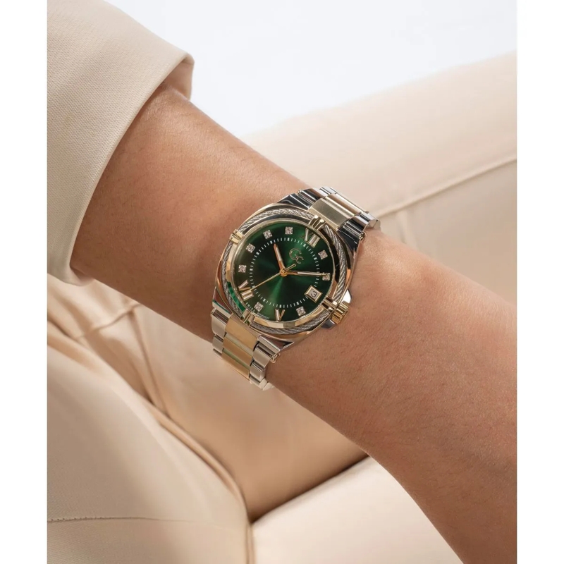 GC Quarzuhr Analoguhr Gc Ironclass Lady silber(Image 3)