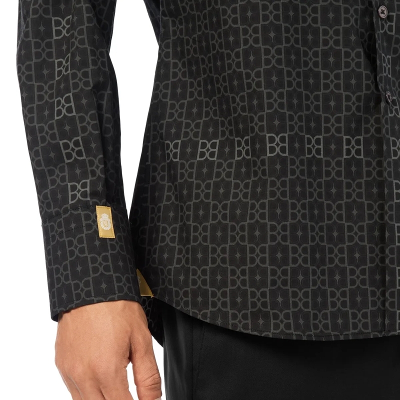 BILLIONAIRE Hemd Hemd Silberschnitt Ls schwarz(Image 4)