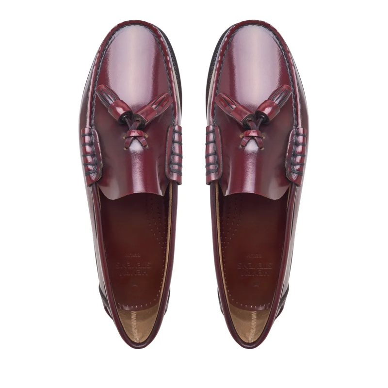 Henry Stevens Monkstraps Loafer Hunter M TL bordeaux(Image 4)