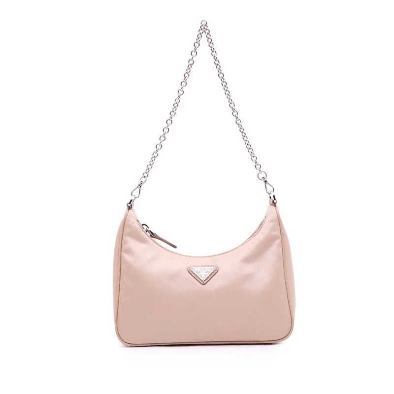 Prada Schultertasche Tessuto Re Edition 2005 Satchel braun