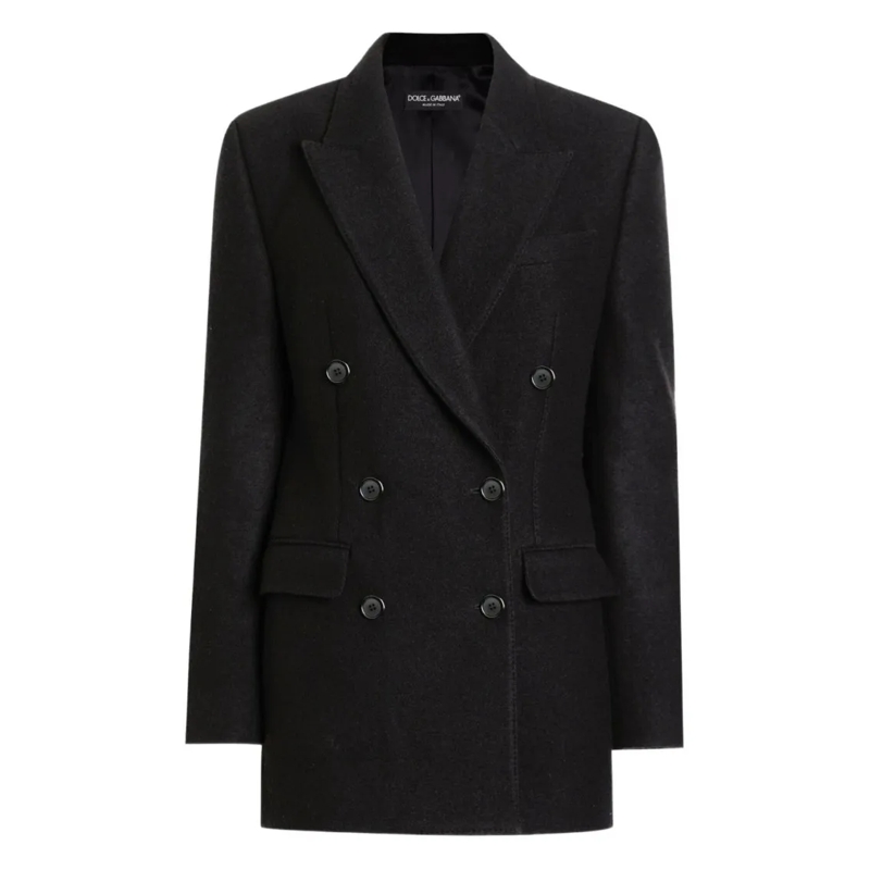 Dolce&Gabbana Blazer Wool Cloth Jacket Black