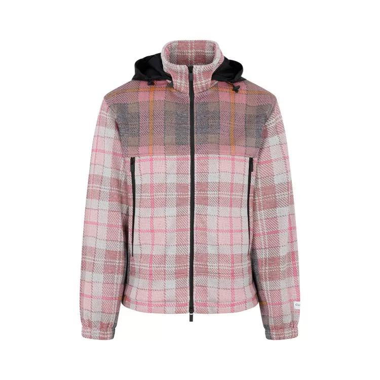 Christian Dior - Pink Checked Jacket - Größe L - pink