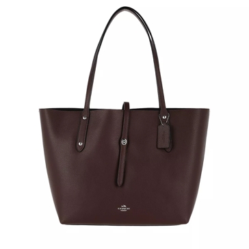 Coach market leather tote bag new arrivals