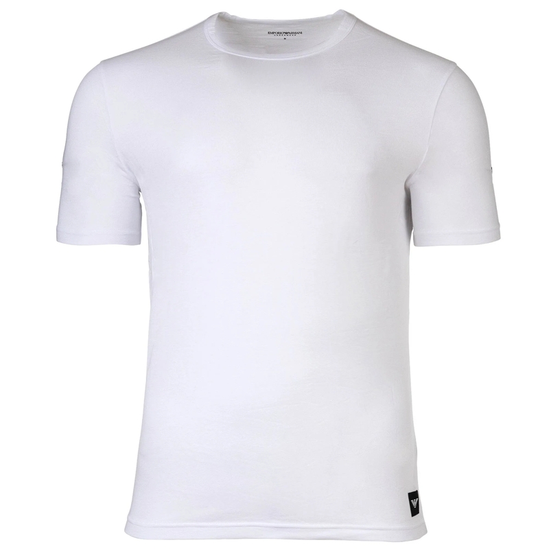 Emporio Armani Hemd ESSENTIAL LOGOLABEL 2er Pack schwarz(Image 4)