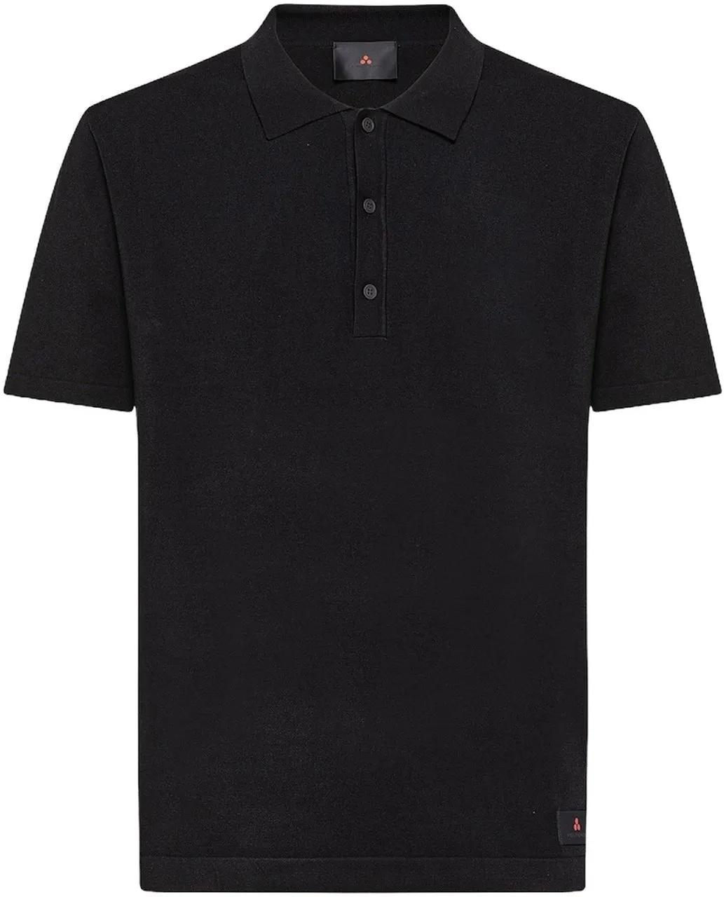 Thumbnail - Peuterey - Omar Stretch Polo Zwart - Größe S - schwarz